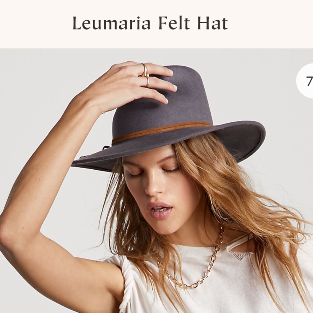 ISO Free People Leumaria Felt Hat